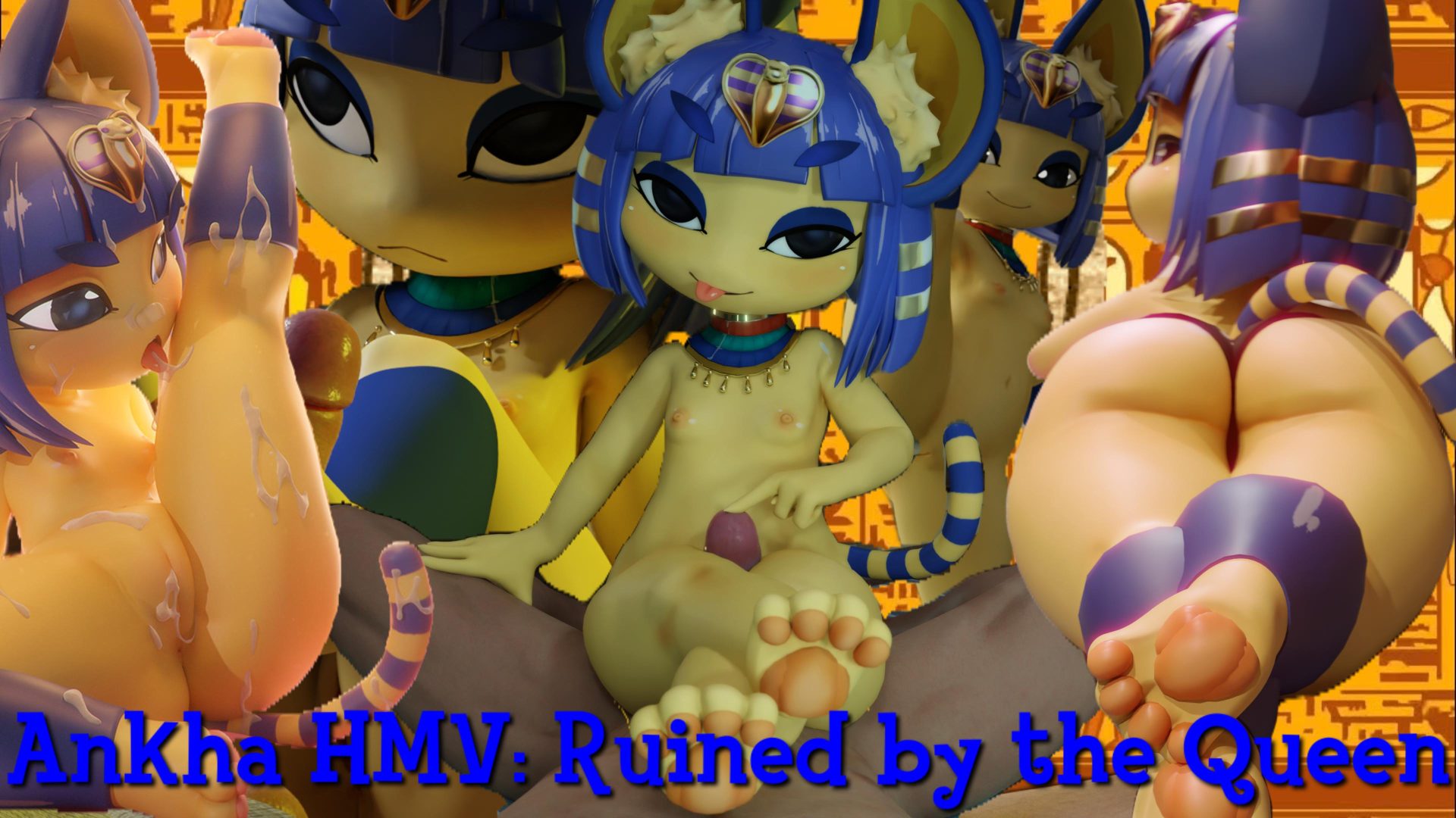[EchobunnyMV] (3D) Ankha HMV – Ruined by the Queen