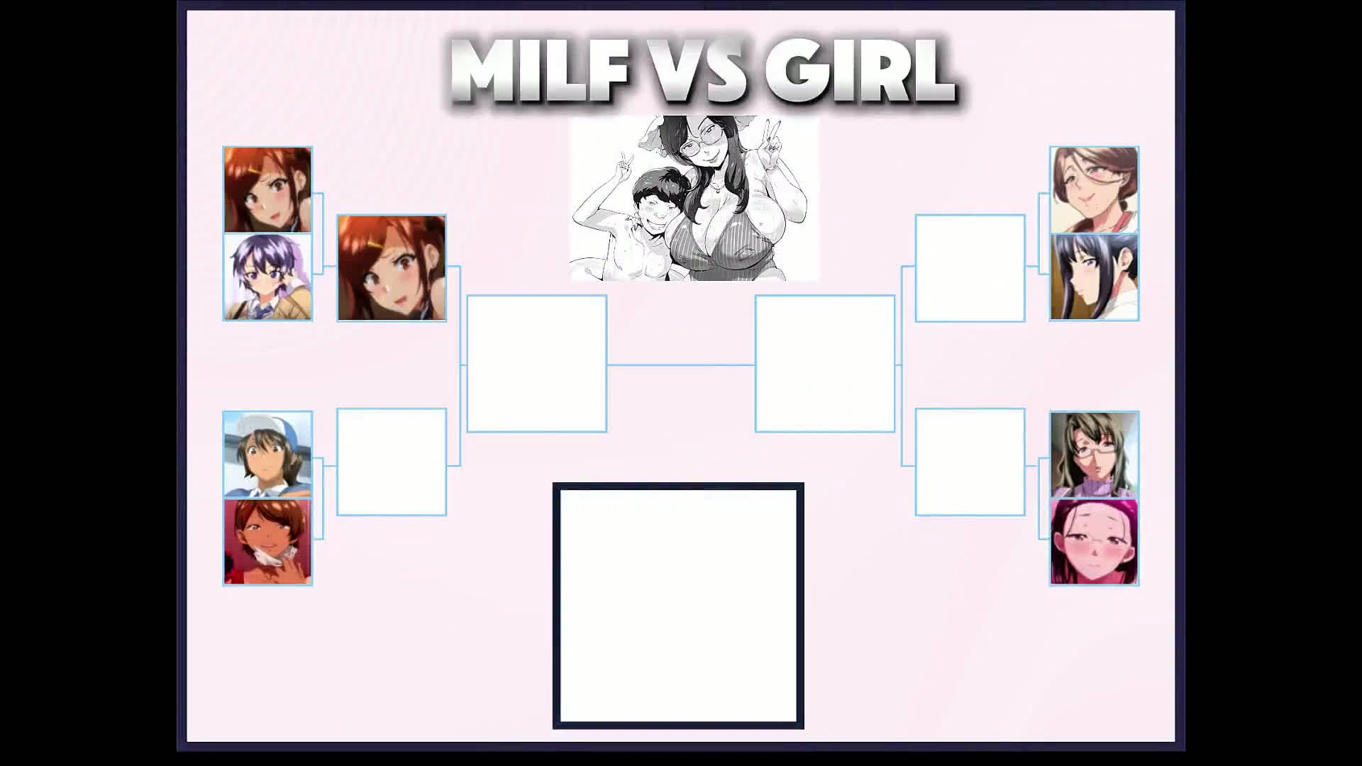 [Fandeloshmv] Milf VS Girls – Waifu Tournament