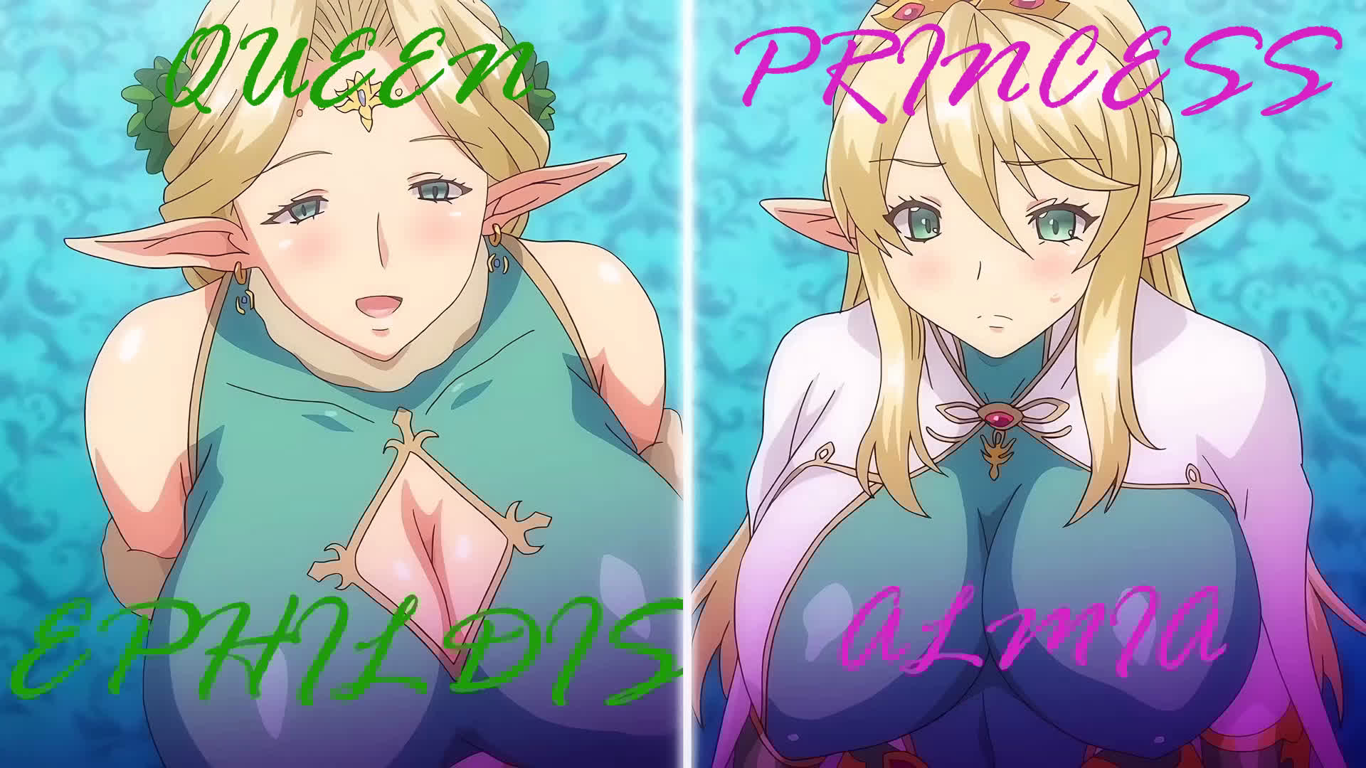 [Ninetales] KYONYUU ELF OYAKO SAIMIN, QUEEN EPHILDIS AND PRINCESS ALMIA