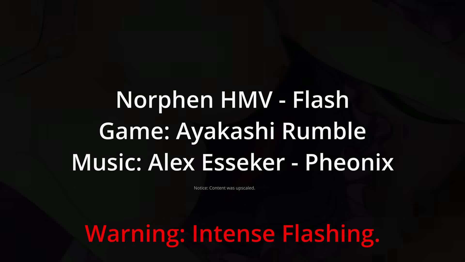 [Norphen] Flash
