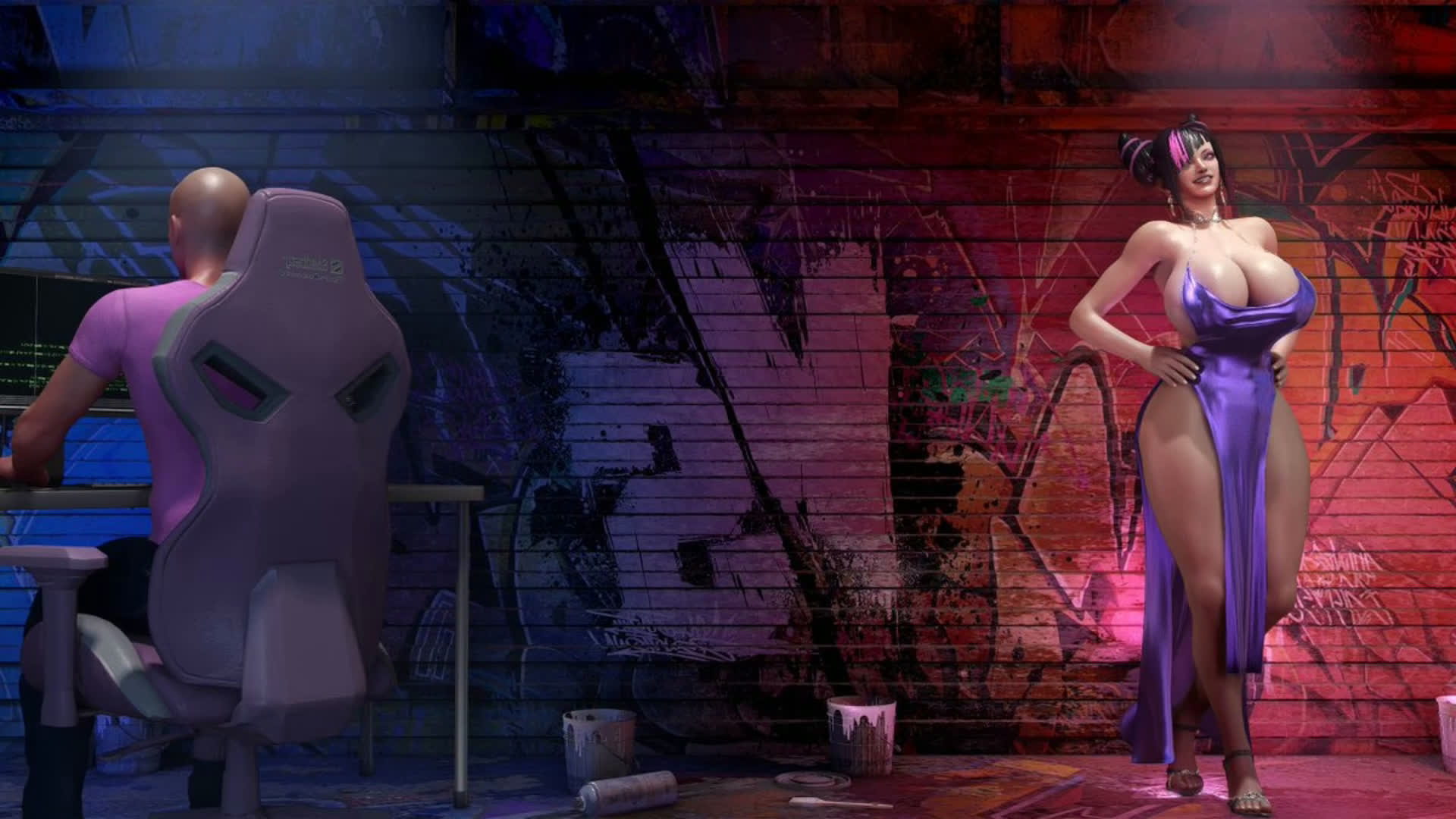 [WaifuRoll99] (3D) 2. WaifuRoll99 – 3 rounds vs Juri (World PMV Games 2026)