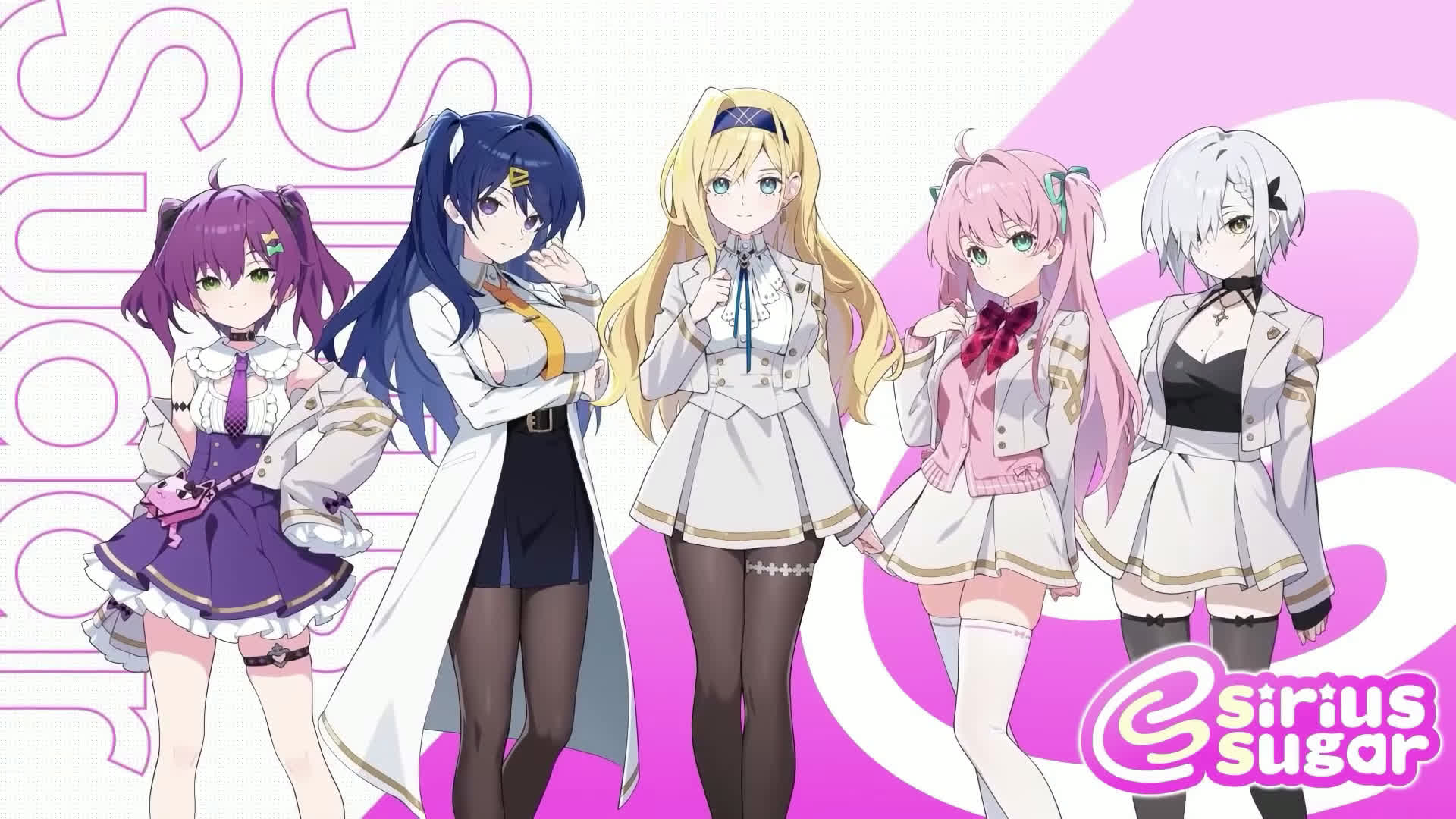 [sakumo01] Muv-Luv Girls Garden – Character Introduction PV vol.1