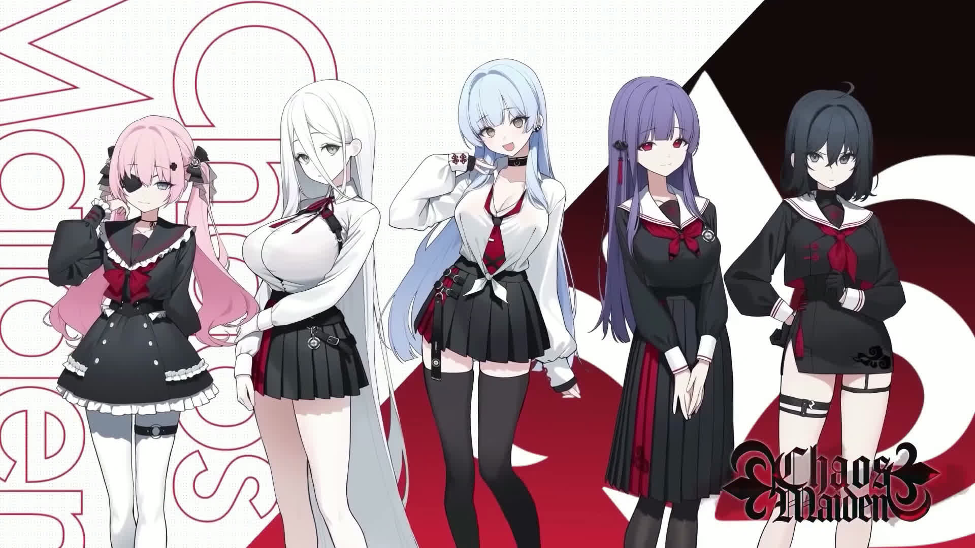 [sakumo01] Muv-Luv Girls Garden – Character Introduction PV vol.2