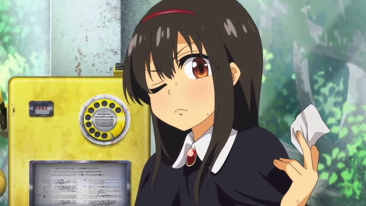 [zxchmv002] 04 woman trapped in a telephone booth in the middle of the mountains