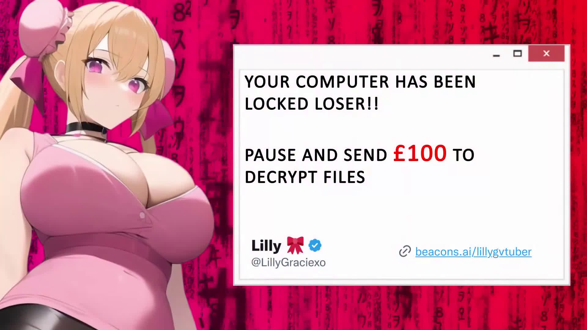 [Lilly Gracie] Anime Girl Controls Your PC