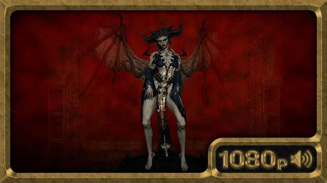 [ChainedStar] (3D) Lilith, slim succubus dancing hot in the dungeon