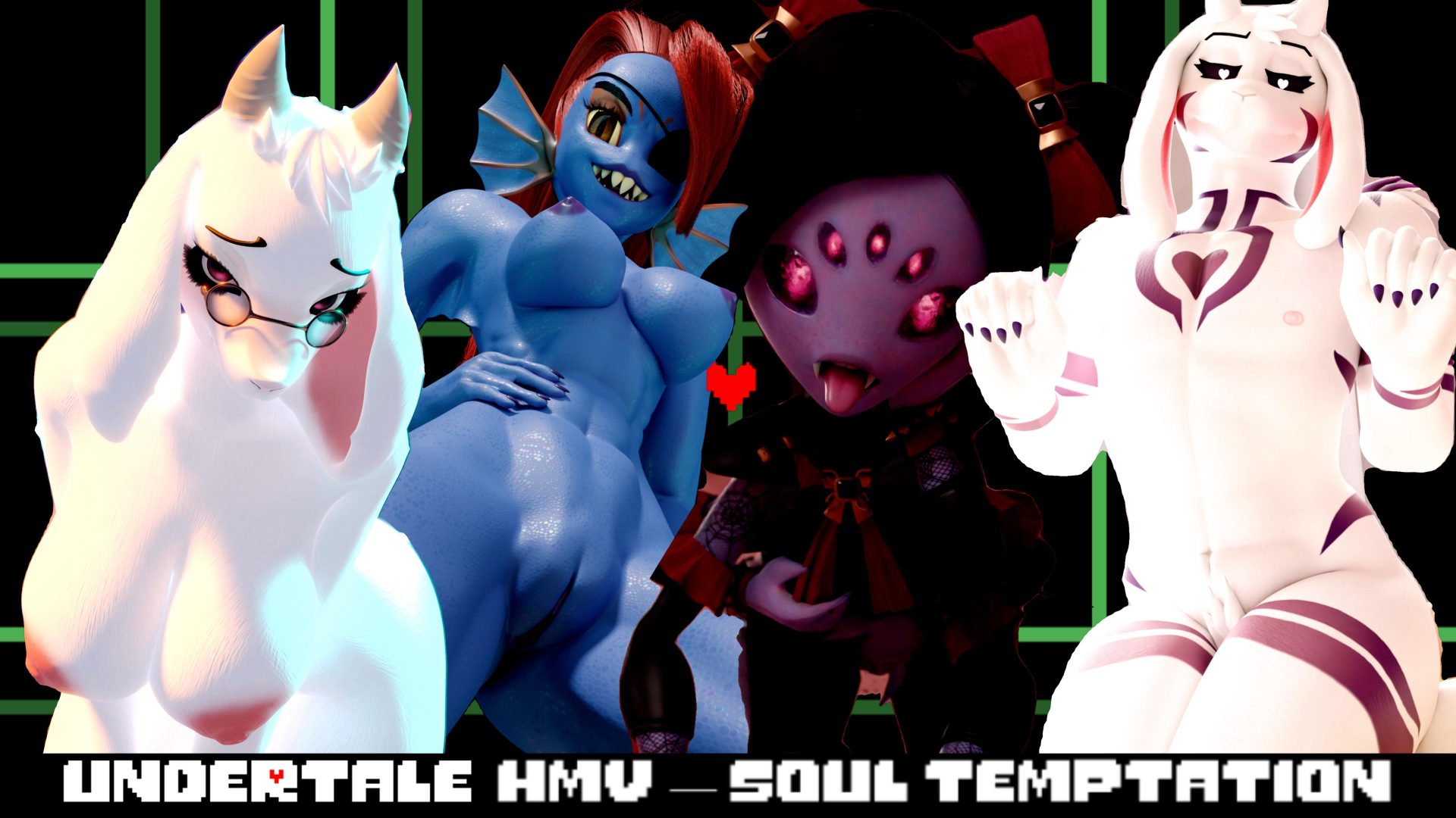 [EchobunnyMV] (3D) Undertale HMV – Soul Temptation
